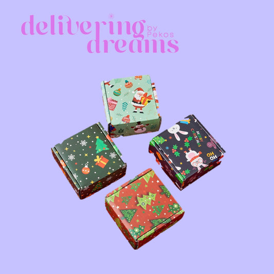 Christmas Boxes 4 x 4 x 2