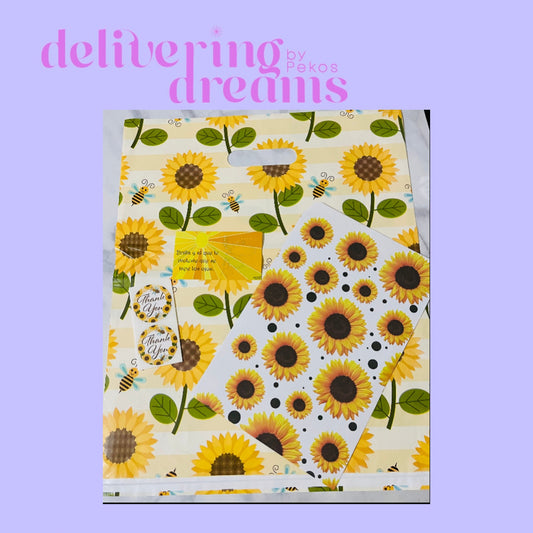 Girasoles 🌻 Combo Bolsas de Entrega