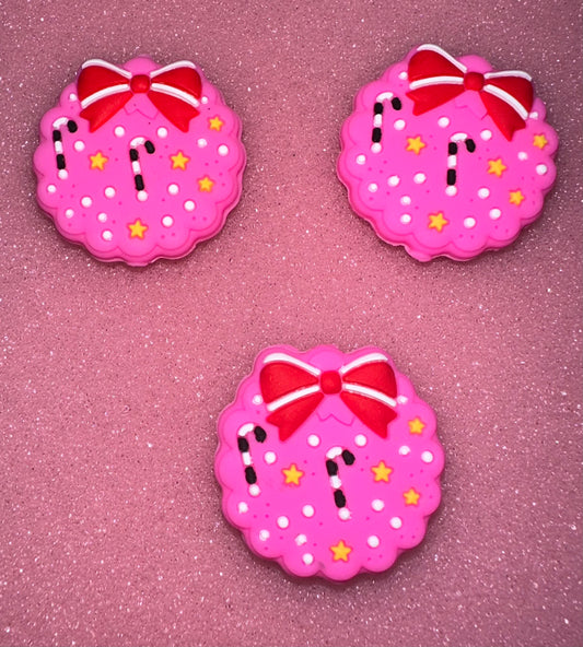 Coronas Navidad Rosa