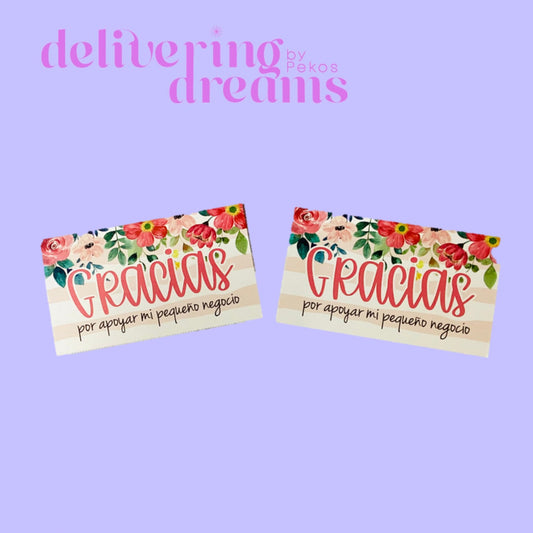 Floral Gracias