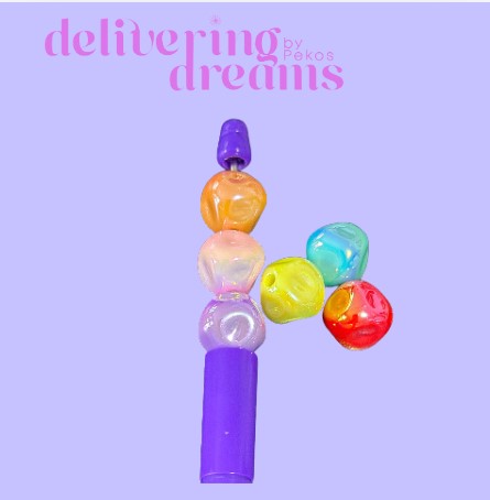 Bubble Gum Mix Colors Funny Shape Beads - Paquete de 10