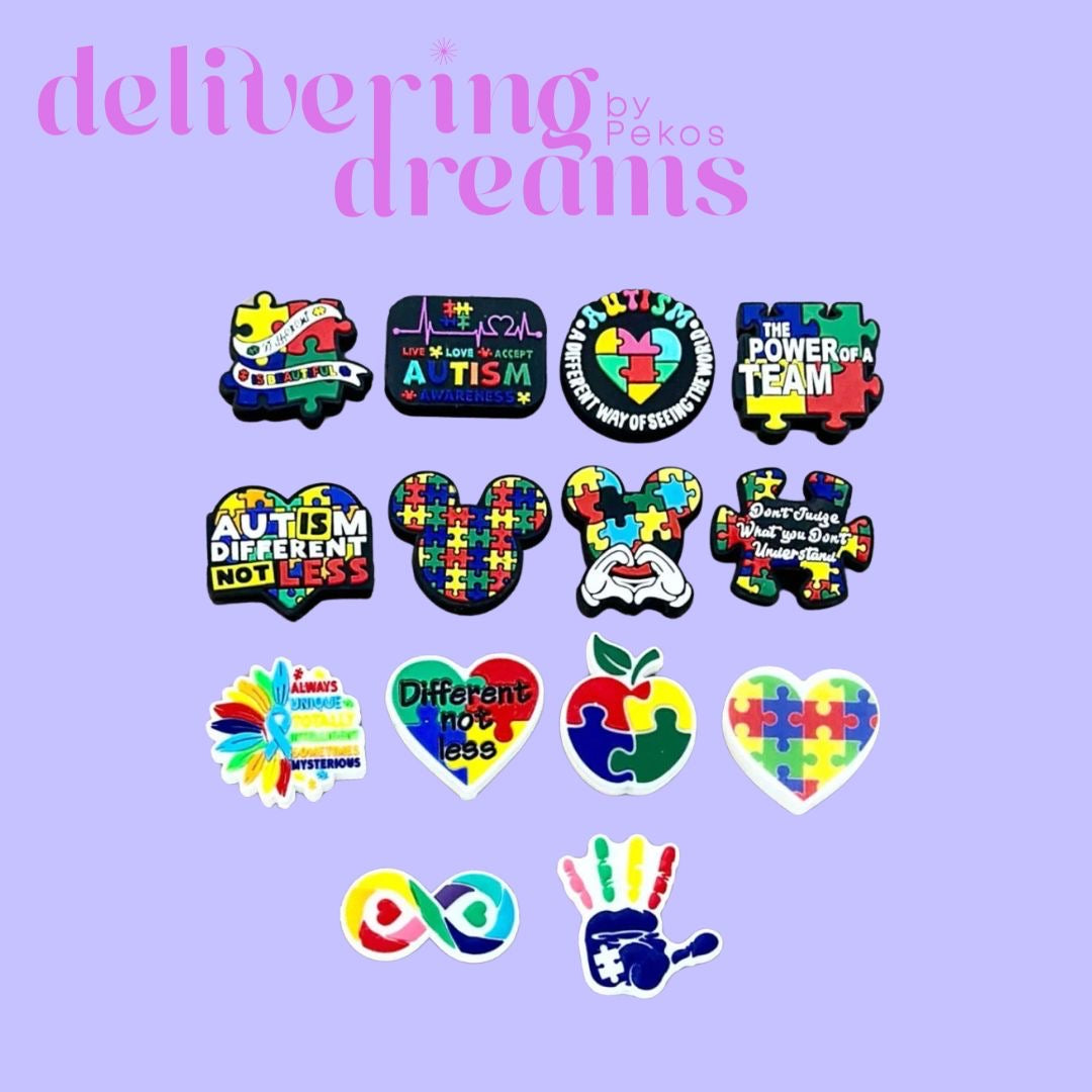 Random Mix Autismo Focal Beads - Paquete de 5