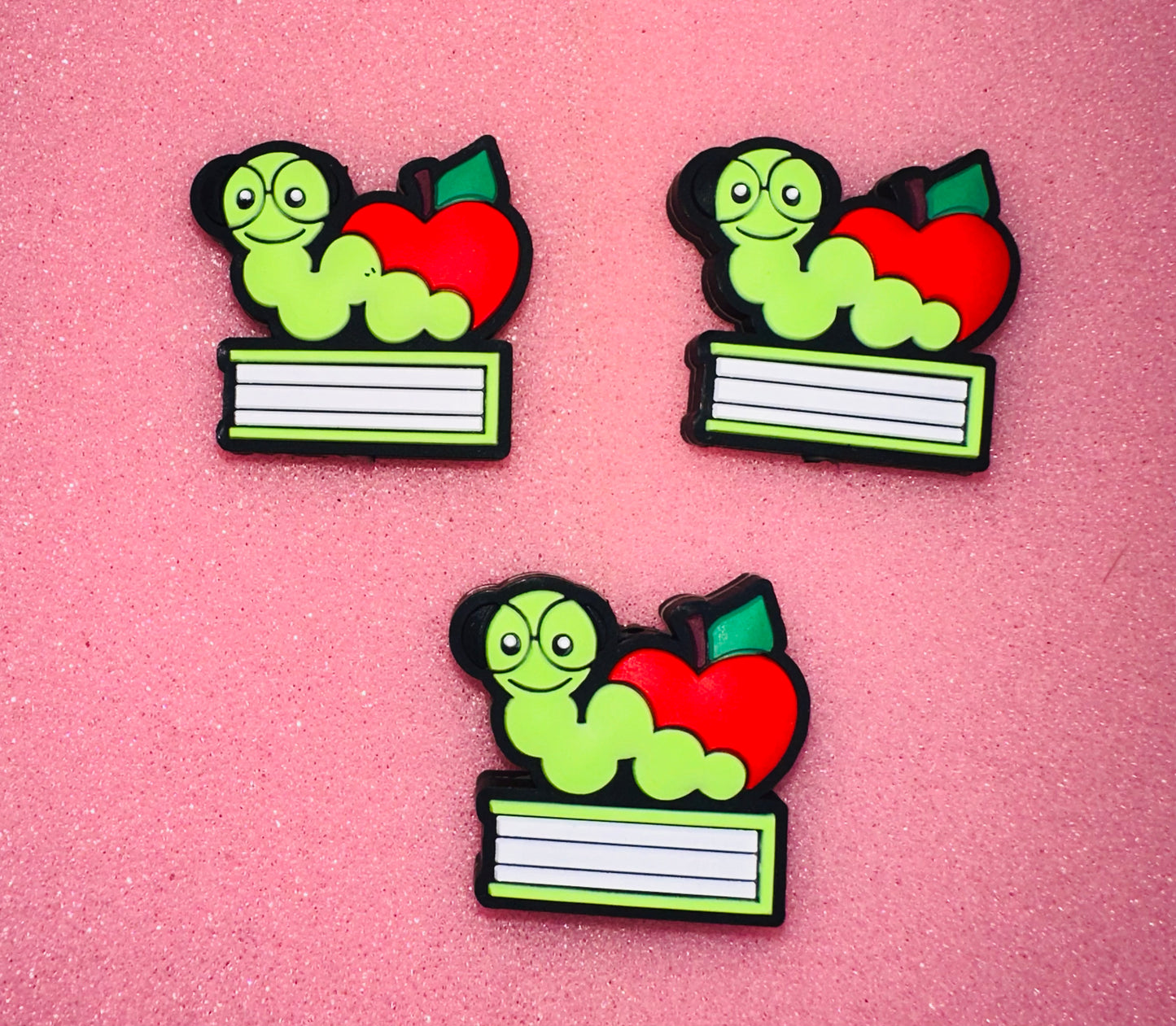 Book with Eyeglass Worm