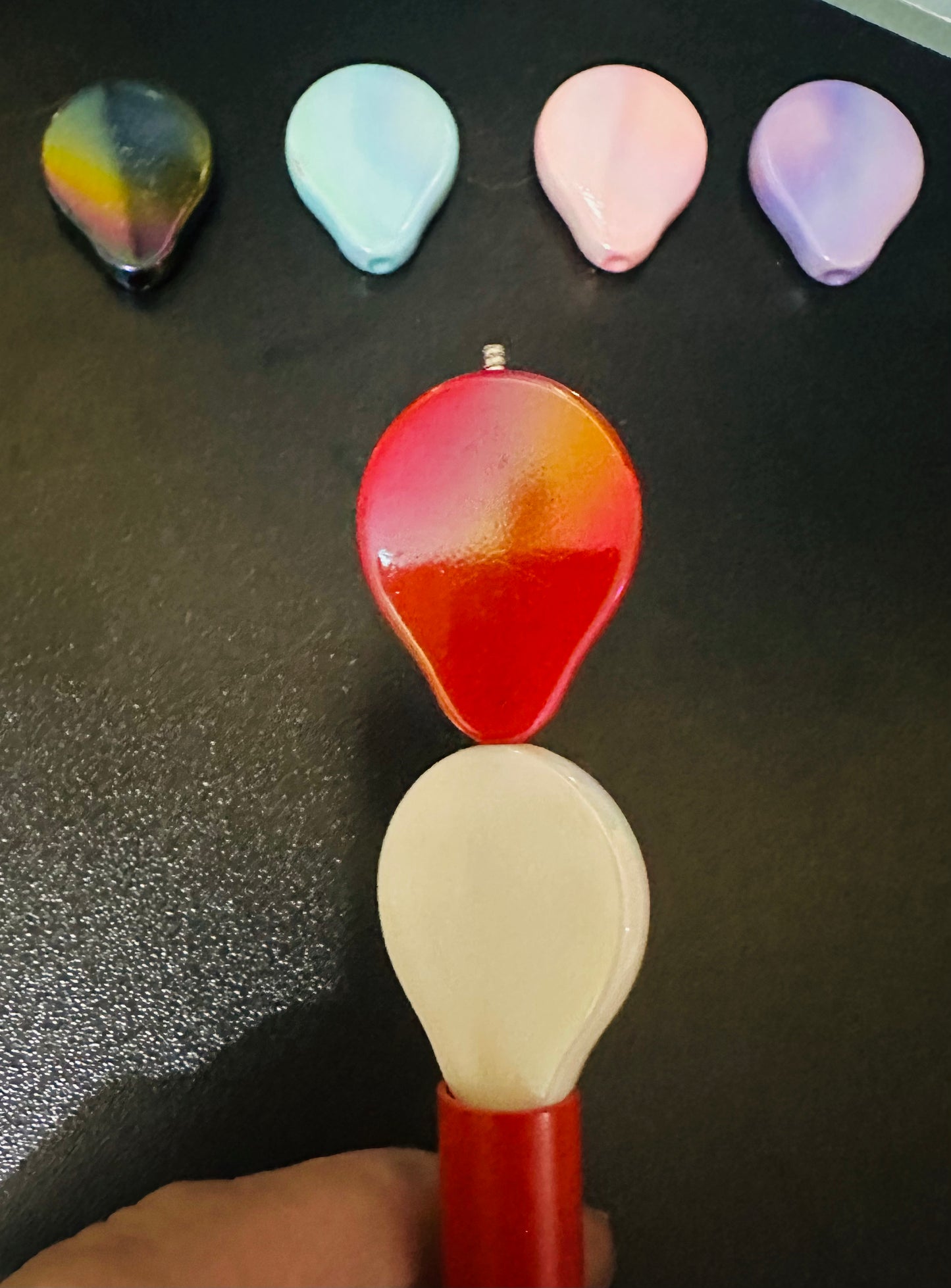 Globos Acrílicos (se envían surtidos) -Paquete de 10