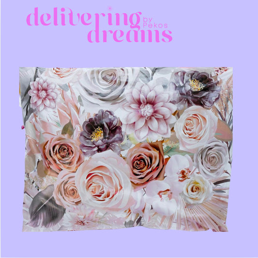 Floral Roses - 19 x 24 - Paquete de 10