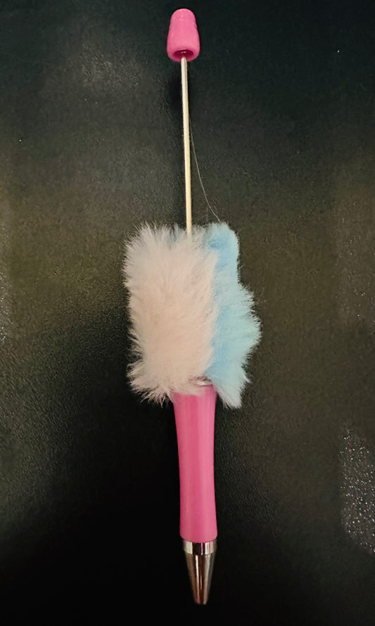 Ombre Color Pom Pom Pen Tie Dye Color-Paquete de 5 bolígrafos