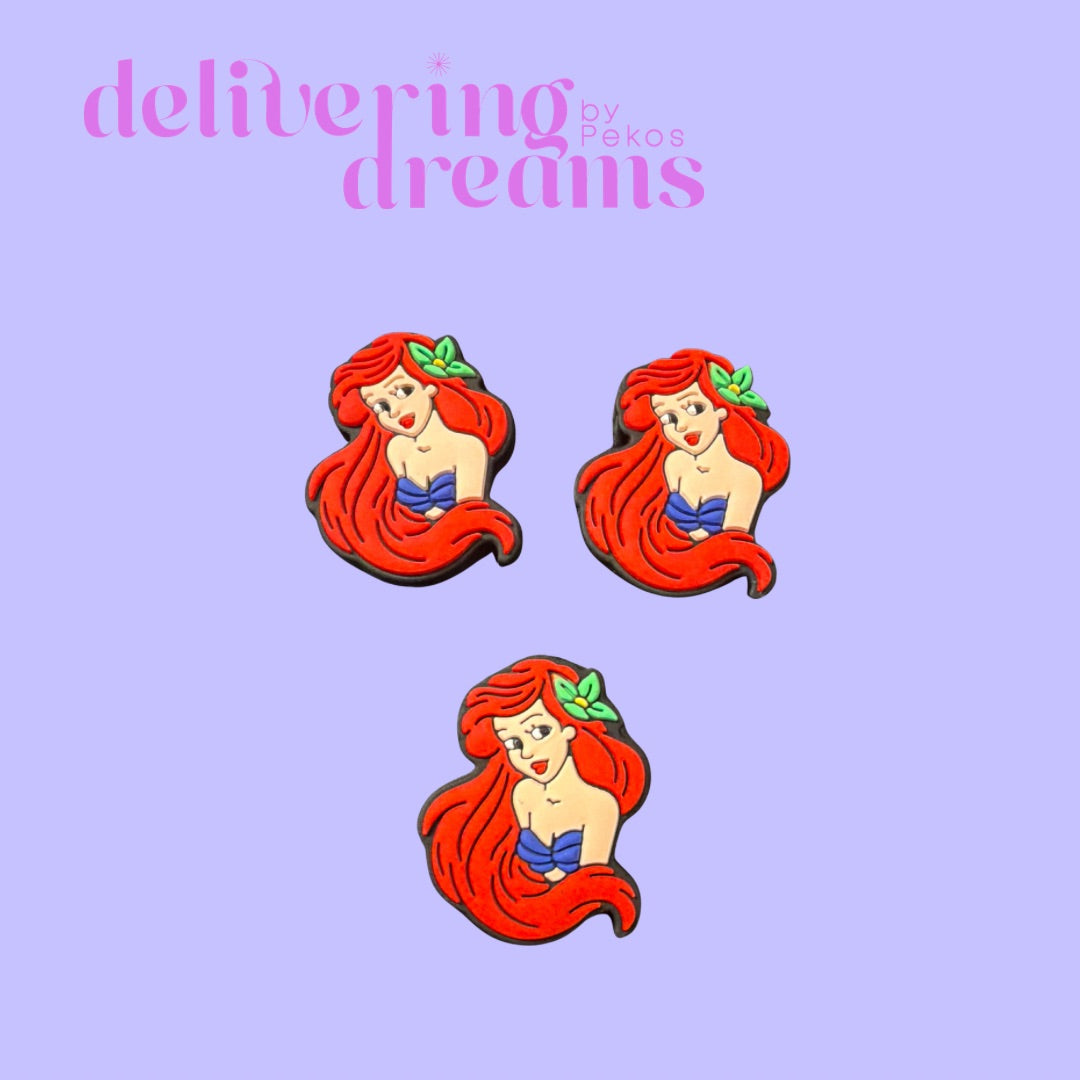 Red Hair Mermaid Girl