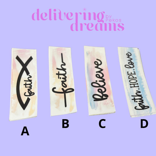 Faith 2 Vinil Pen Wraps (no son clear)