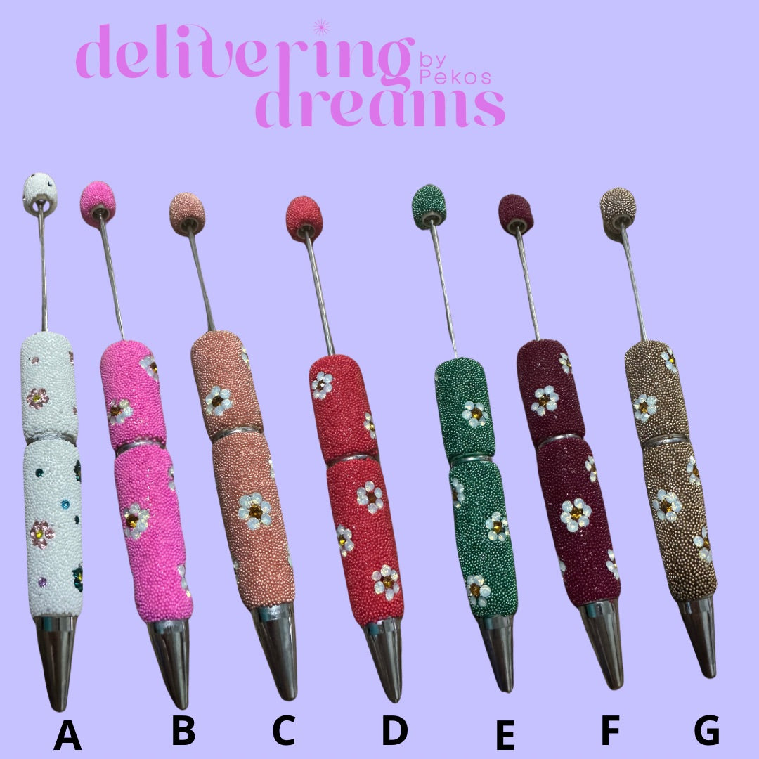 Beadable Clay Pens