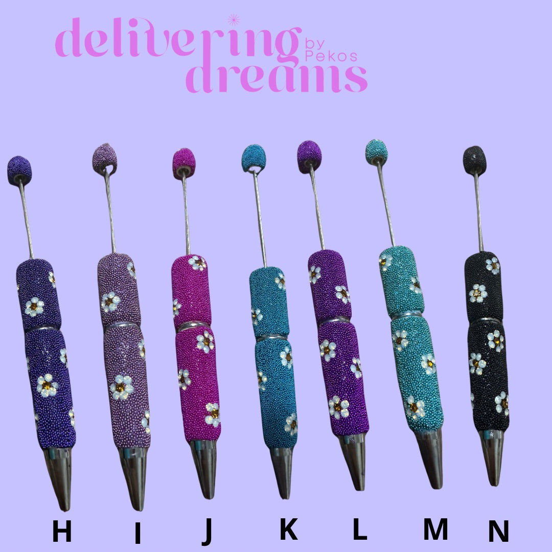 Beadable Clay Pens
