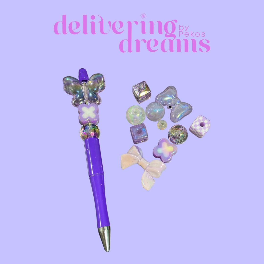 DIY & Beadable Purple Mix - Paquete de 10 (Leer descripción)