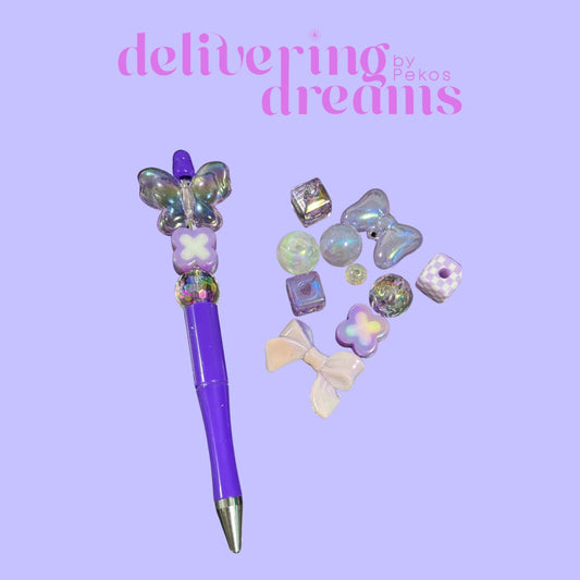 DIY & Beadable Purple Mix - Paquete de 10 (Leer descripción)