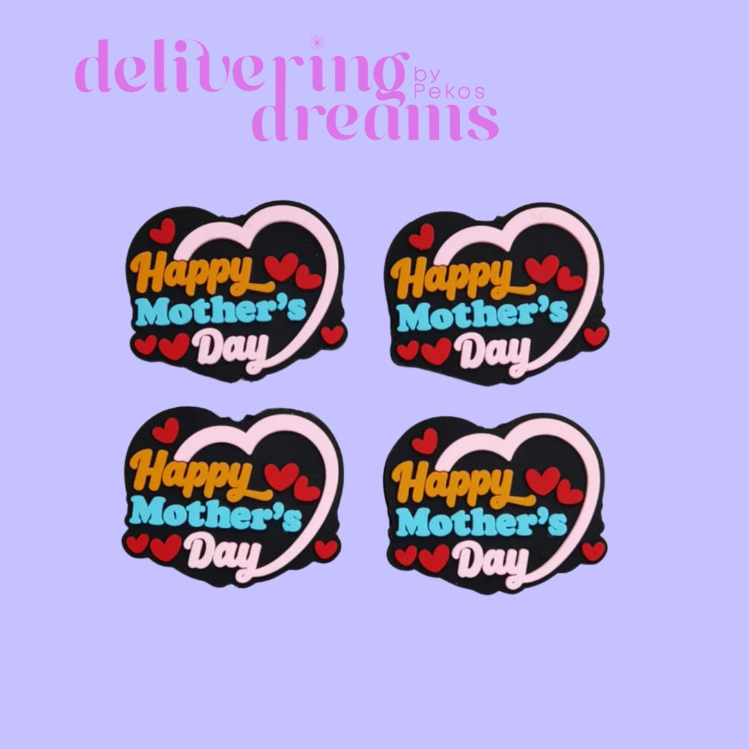 Happy Mother's Day Red Hearts