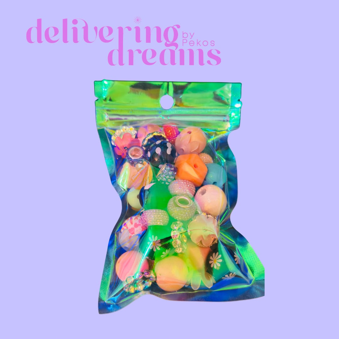 Mix Bag of Beads - Tamaño 3 x 5”