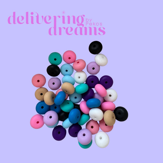 14mm Abacus Silicone Spacers-Paquete de 10