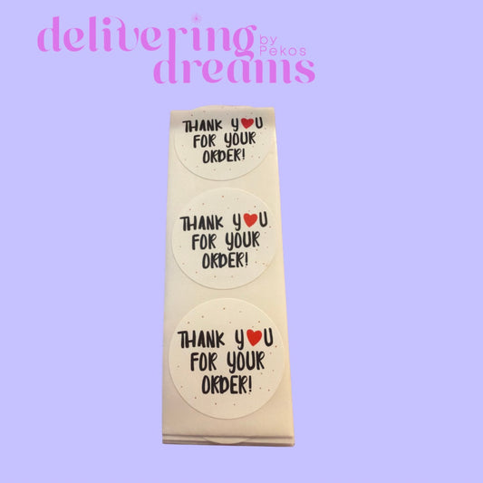 Thank You for Your Order