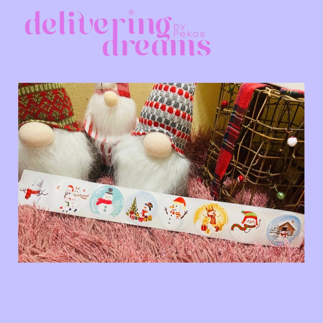 Snowman Stickers