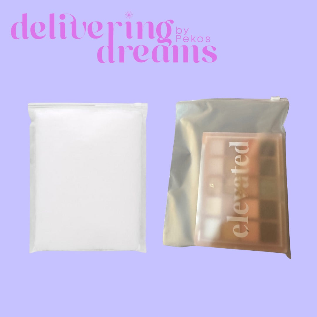 Zip Closure Frosted Recloseable Bags/Bolsas Zip Frosted Reutilizable