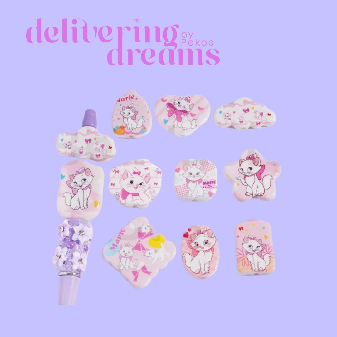 Acrylic Beads Cute Marii Cat - se envian surtidos