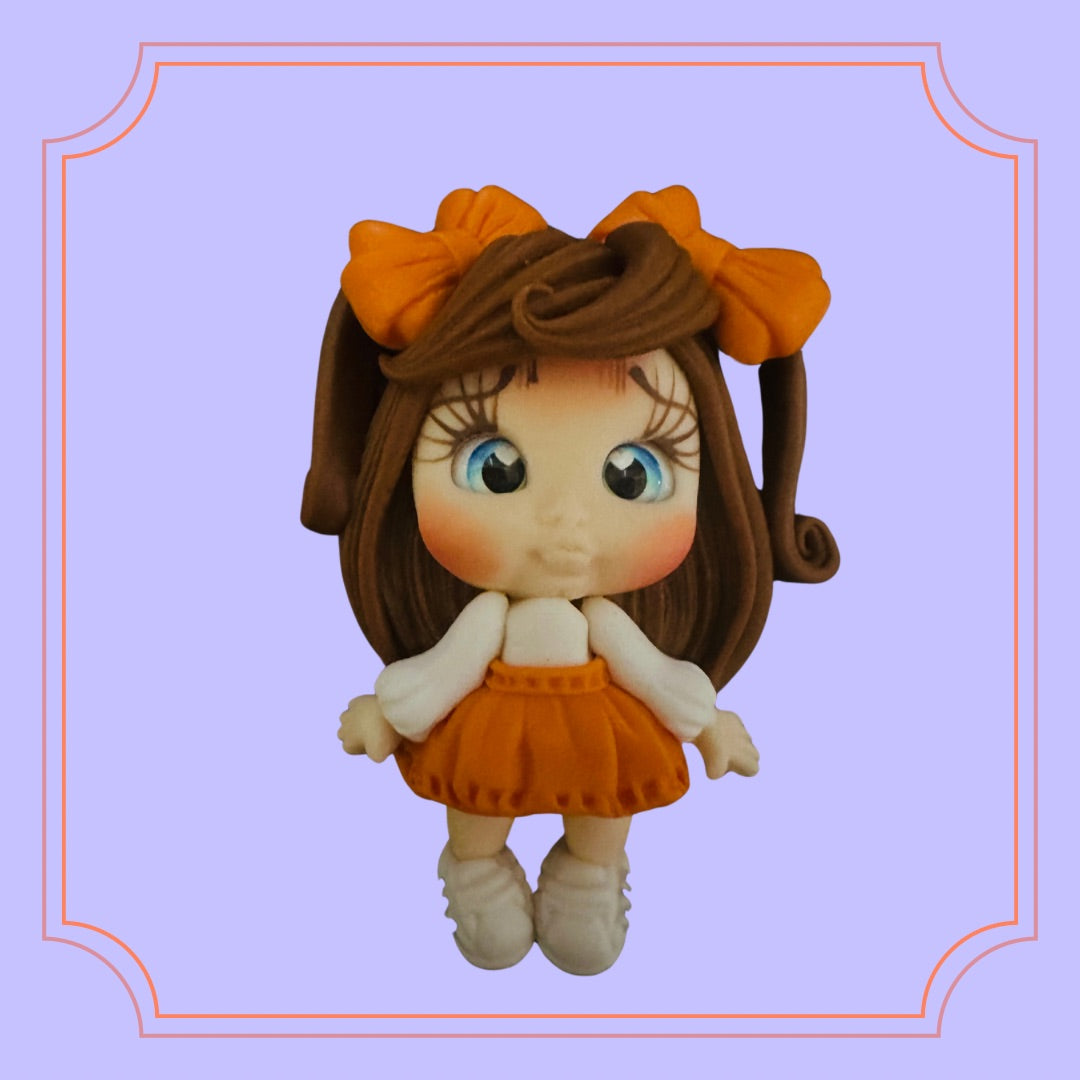 Pony Tails with colors skirts (choose skirt color)