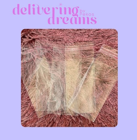 Mini Clear Celofán Bag - Paquete de 20