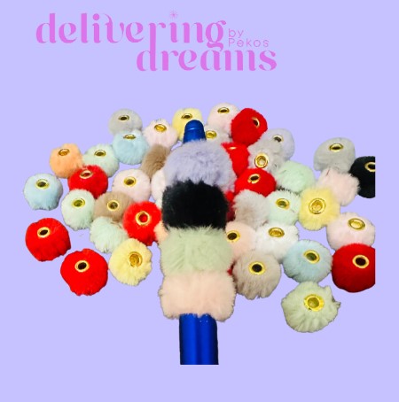 Pompón Beads - Mix Colors - Paquete de 10