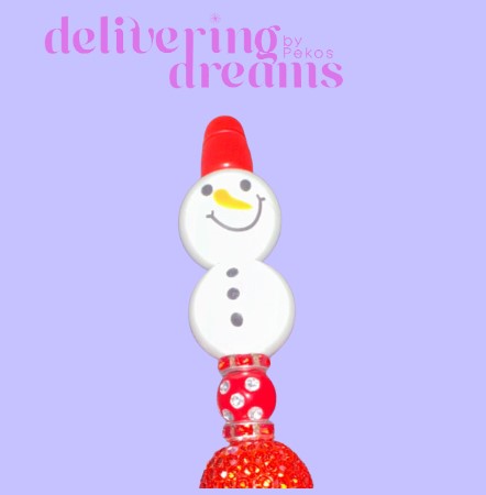 Snowman Bead (al unirlos forman el ⛄️)