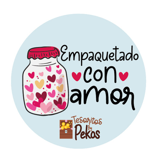 Empaquetado con amor - Paquete de 12