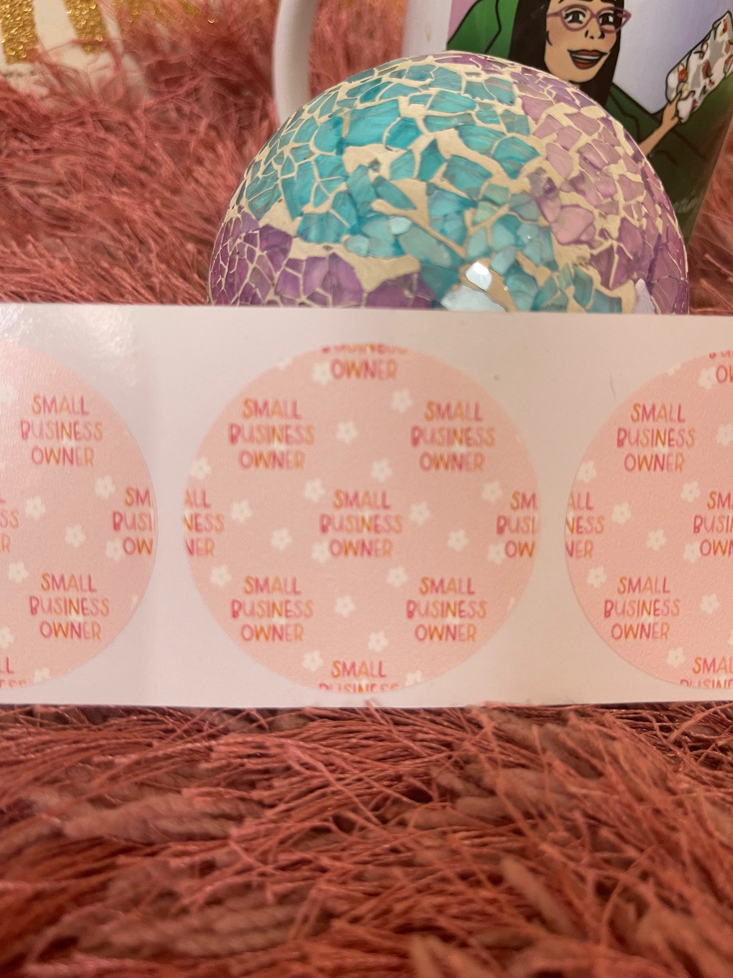 Small Biz Owners Stickers