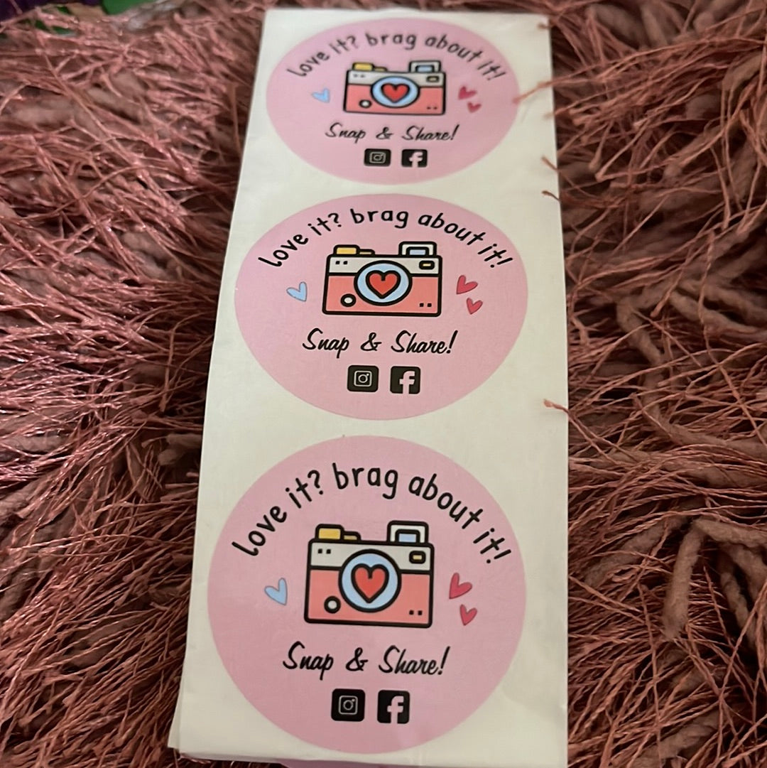 Love it? Brag about it - Paquete de 25