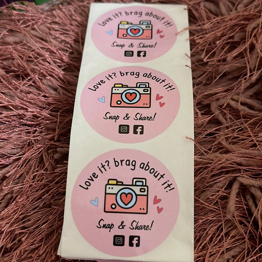 Love it? Brag about it - Paquete de 25