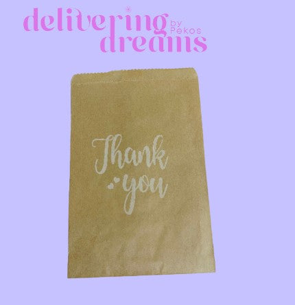 Thank You 6 x 9 Brown - Paquete de 10