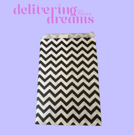 Zig Zag Paper Bags 6 x 9