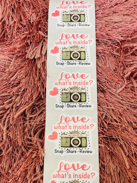 Love what’s Inside Red - Paquete de 10