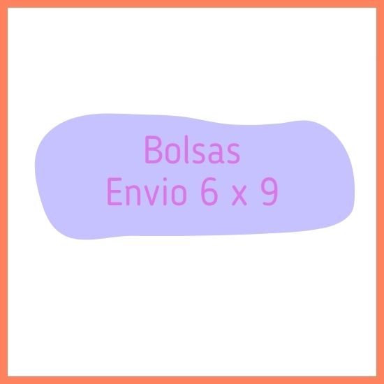 Bolsas Envio 6 x 9/Polymailers 6 x 9