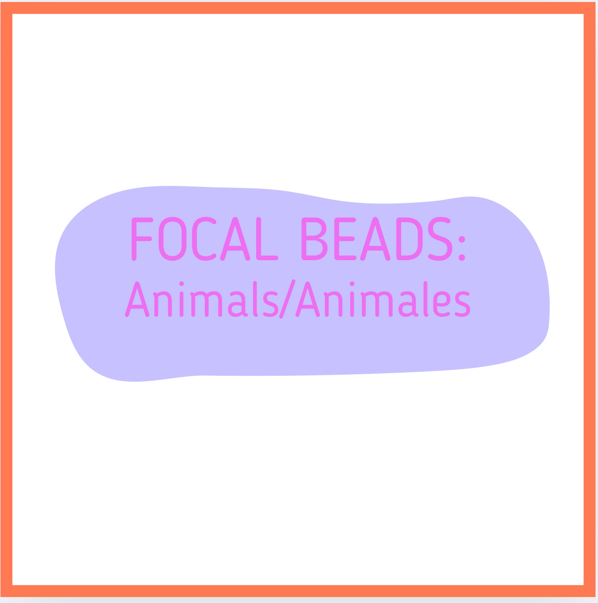 Focal Beads: Animals