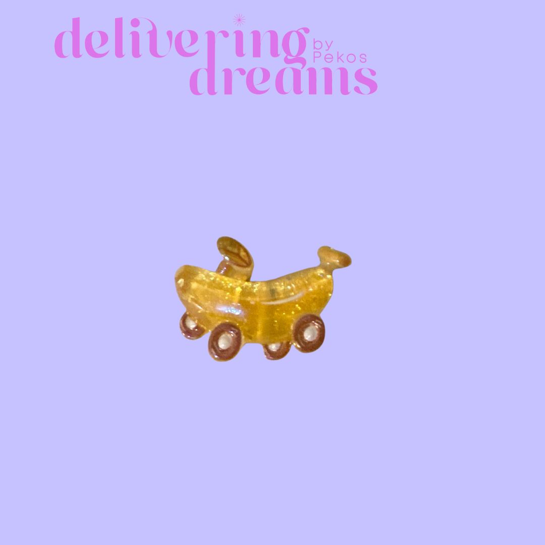 UV Coating Cute Fruits Vehicle (Strawberry Helicopter, Banana Car, Shark Car, Apple Car, Watermelon Car, Dinosaur Watermelon Car)