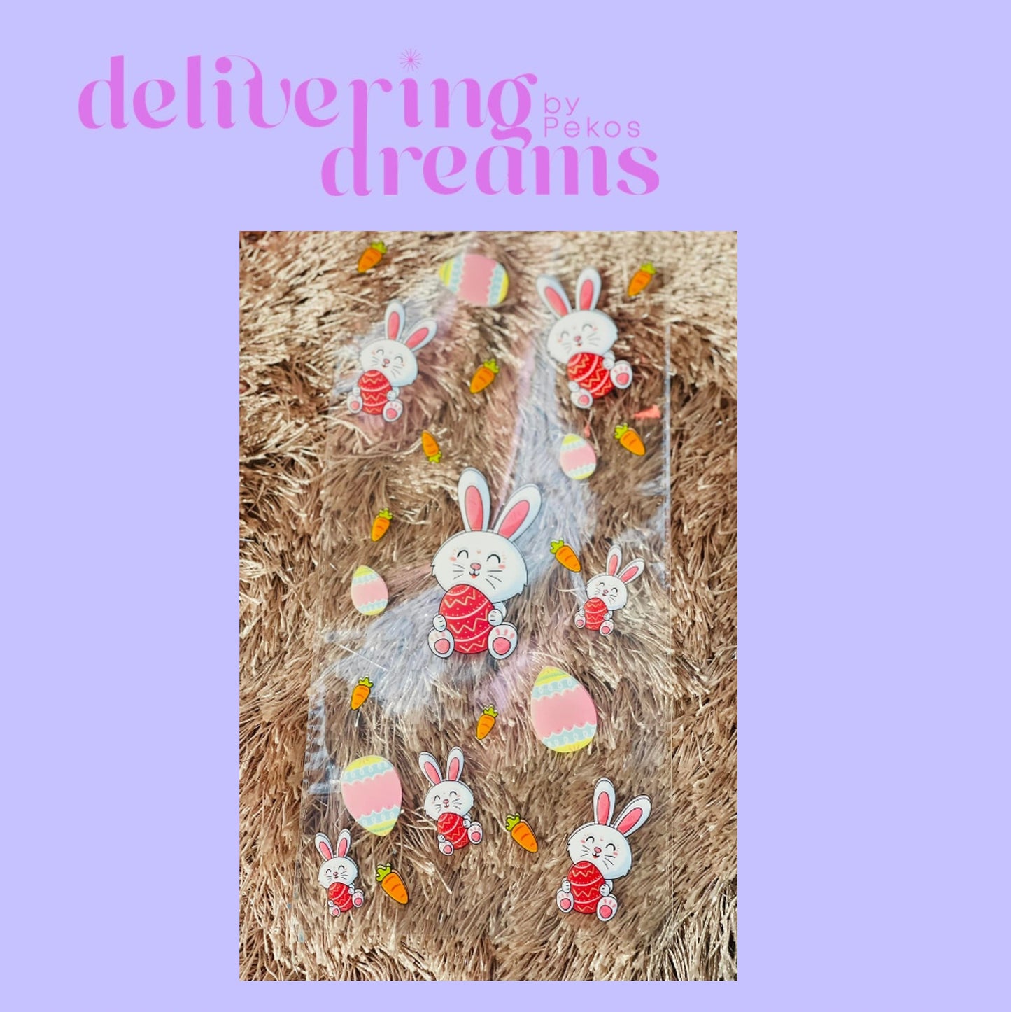 Easter Bolsas de Celofan - Paquete de 10 bolsitas (Escoger diseño)