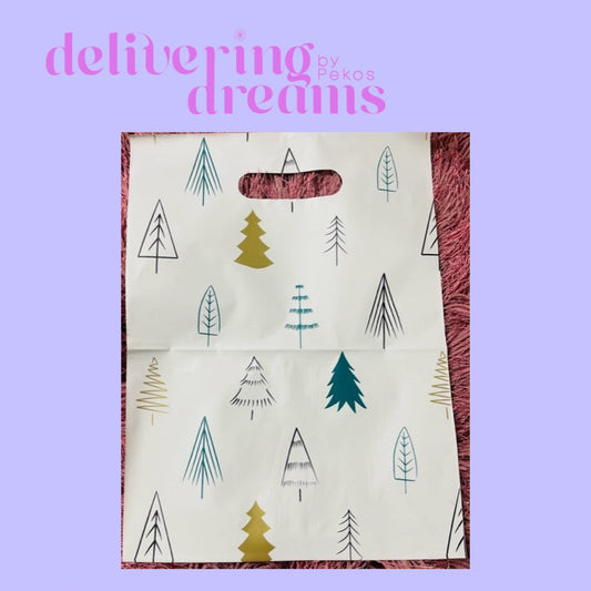 Christmas Tree Ivory 9 x 12 - Paquete de 10
