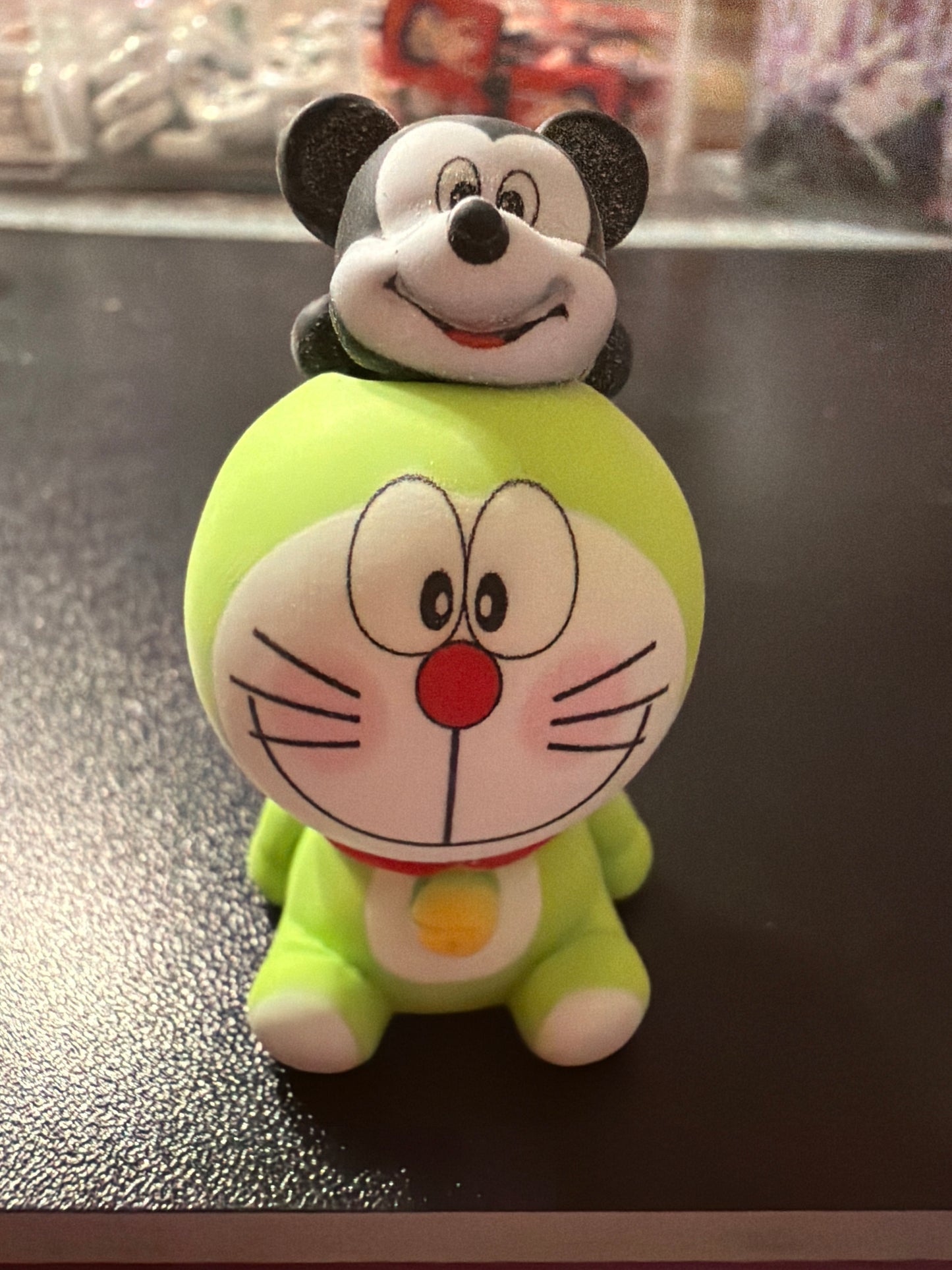 Japanese Robot Cat Character Figurine - All Hole