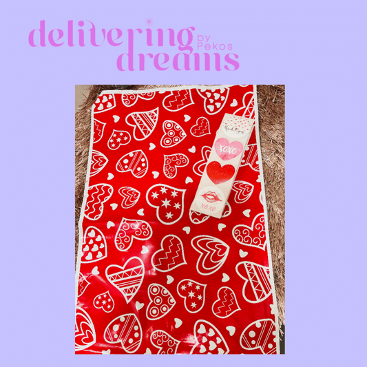 Set de 10 Stickers y 10 Bolsas Envio 10” x 13