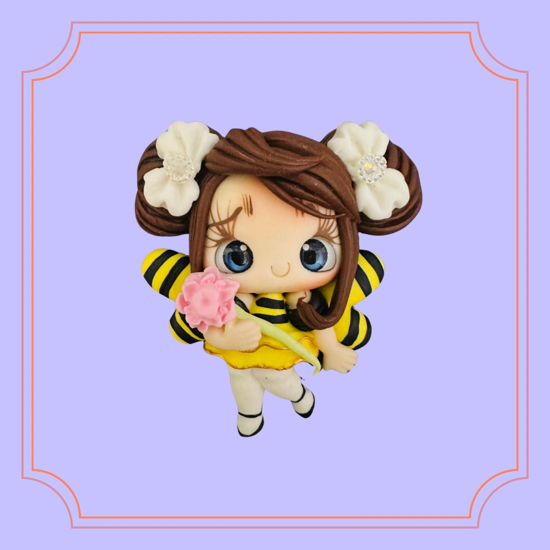 Bee Clay Doll