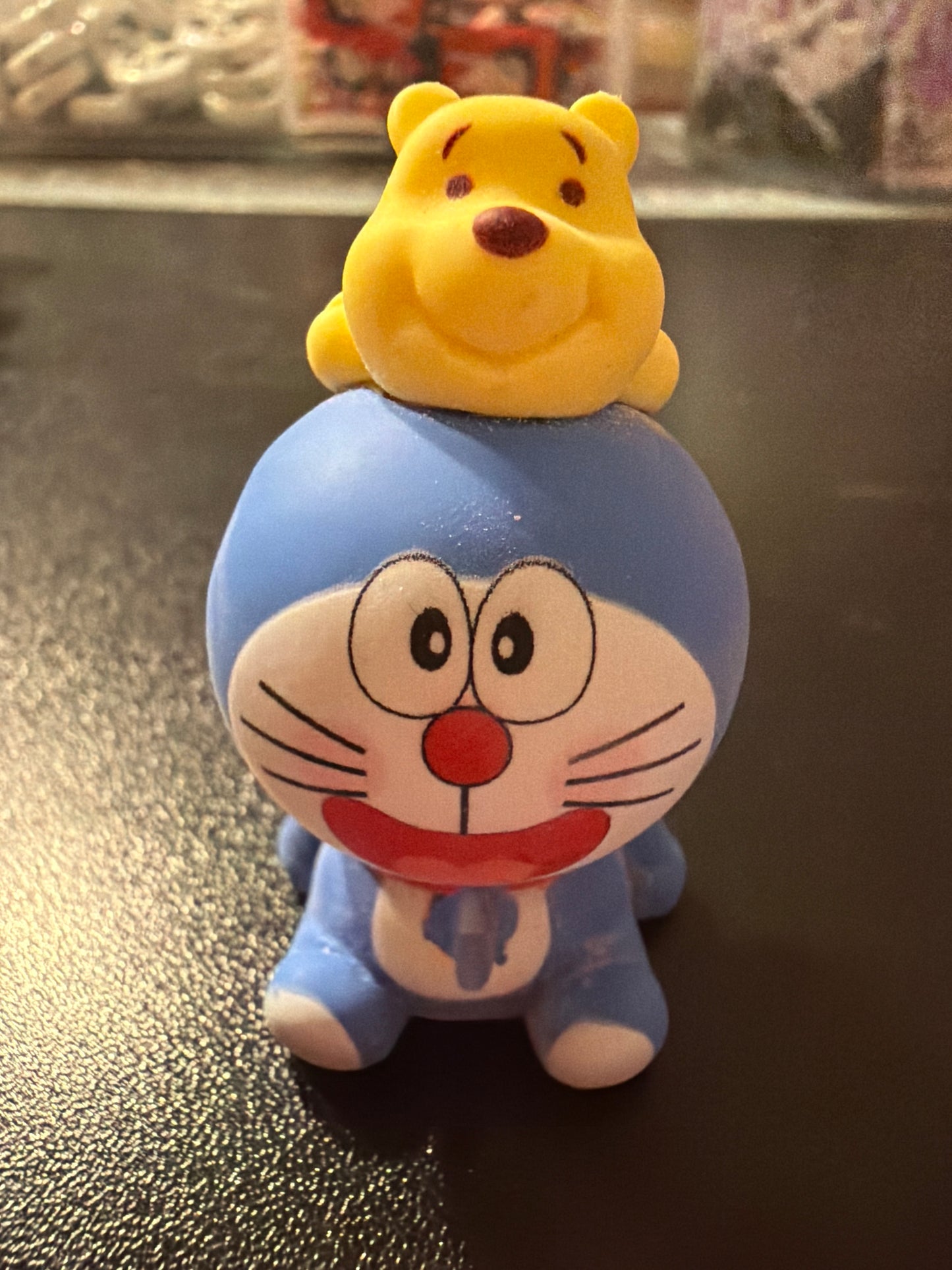 Japanese Robot Cat Character Figurine - All Hole