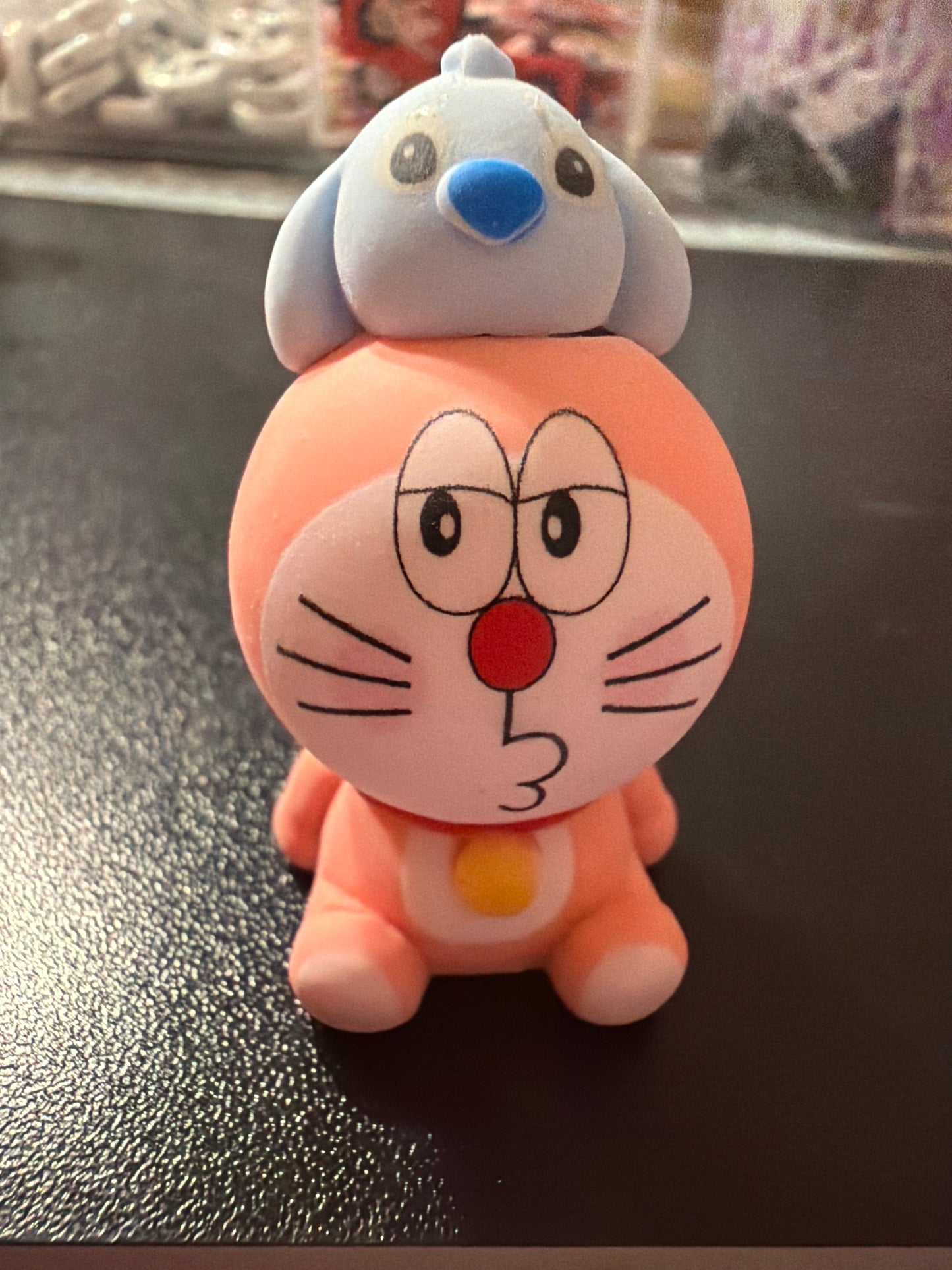 Japanese Robot Cat Character Figurine - All Hole