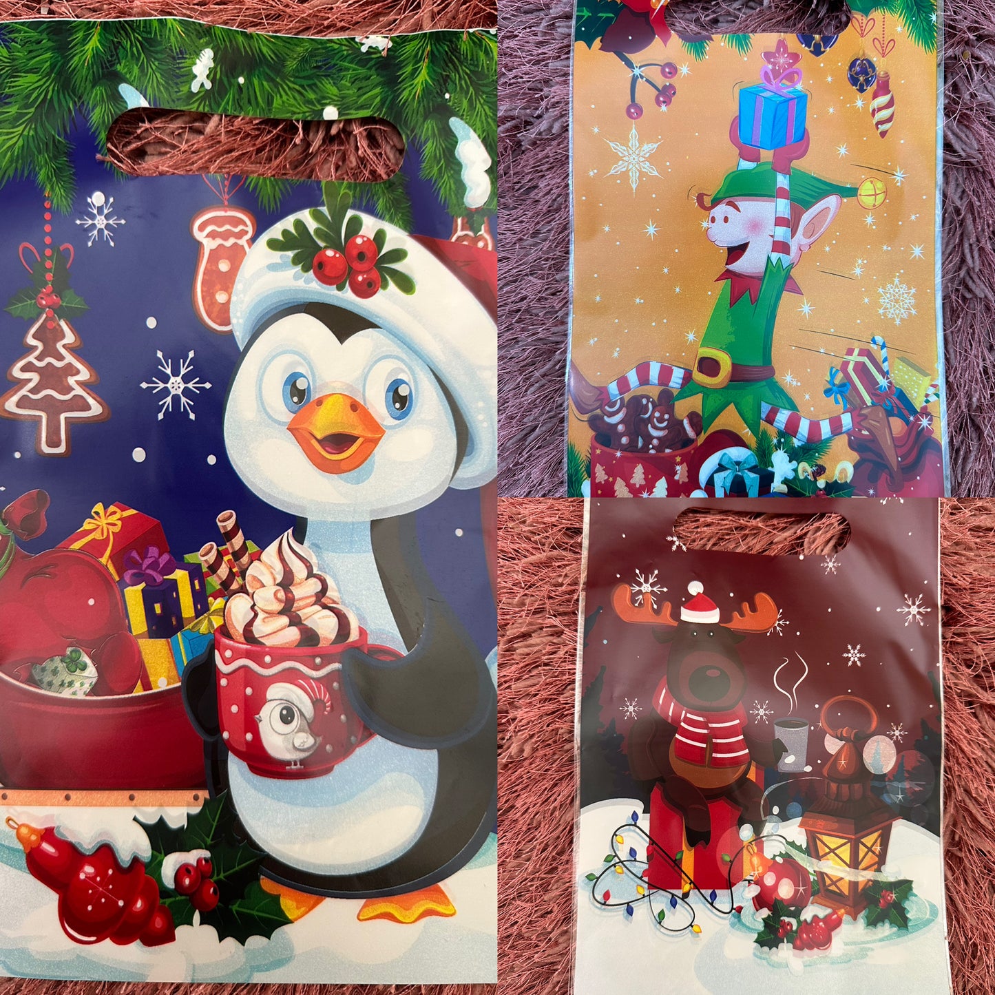 Christmas Bags 6.5 x 9.7”