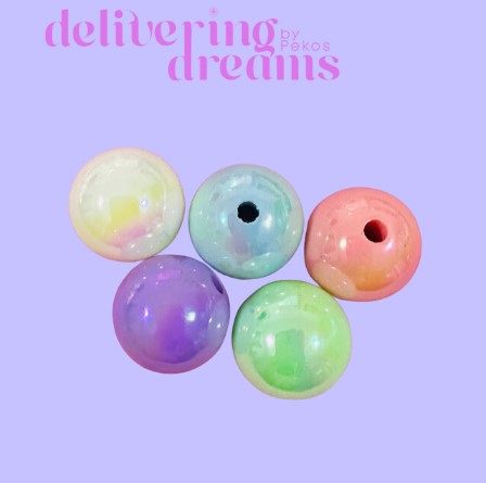 Candy Pastel Color 16mm (se envían en colores surtidos)