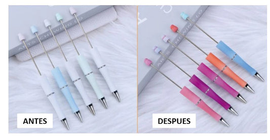 Color Changing Beadable Pens (Se envian surtidos)