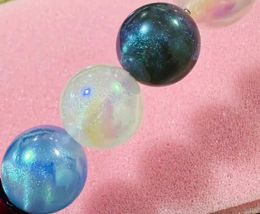 20mm Holographic & Tornasol Beads