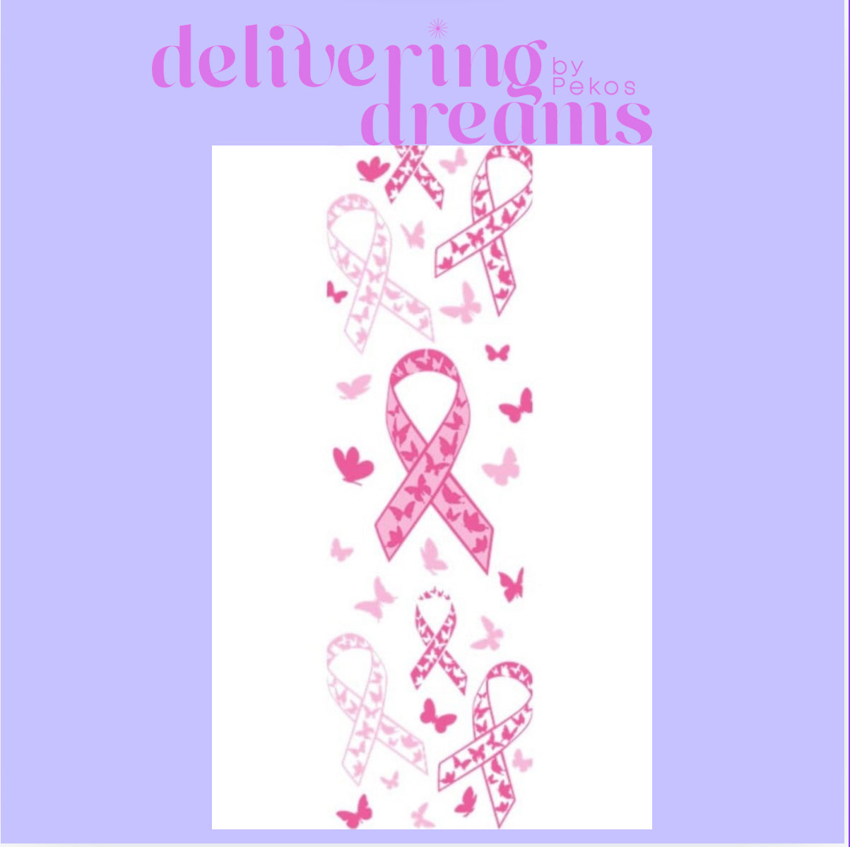 Cancer Ribbon Wrap Pen