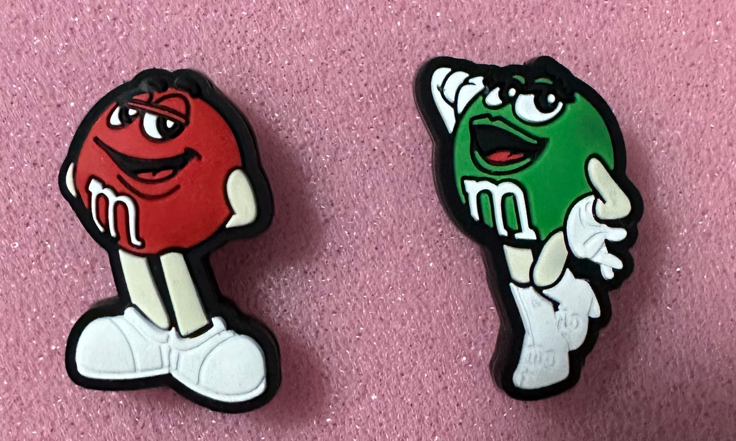 M & M Rojos y Verdes